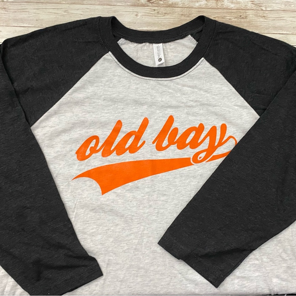 🆕 OLD BAY Script (Black & White) / Vintage
Baseball Jersey - Picture 3 of 8